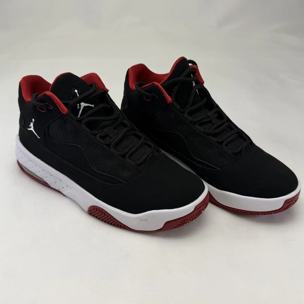 Nike Air Jordan Max Aura 2 Black Gym‎ Red White CN8094-016 Size 5.5Y